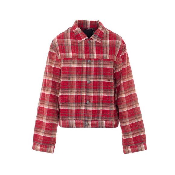 R13 Jackets & Blazers - R13 Women Relaxed Pleated Trucker Jacket